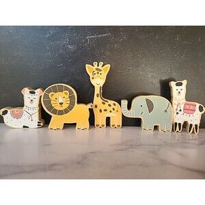 Wooden Animal Toys Lot, READ Description